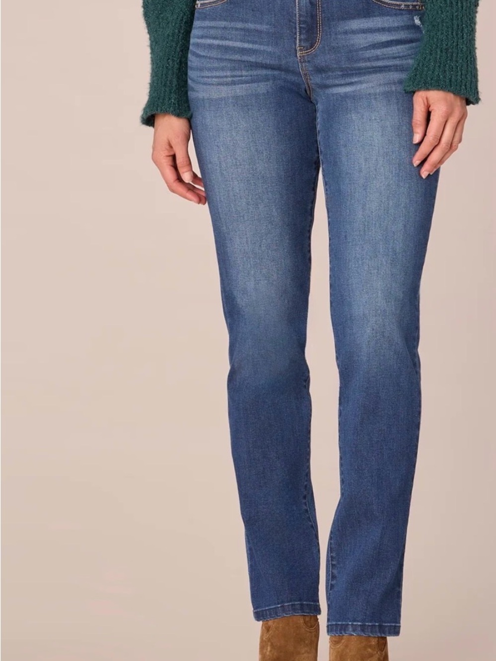Democracy Dark Blue Women's Straight Jeans